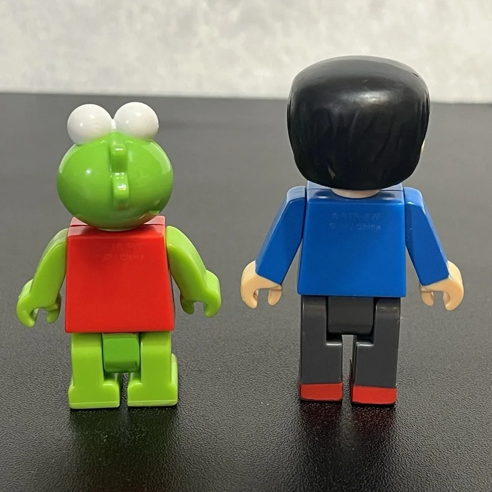 Ryan's World Figures Ryan Gus Green Frog Lot of 2 Toys Poseable